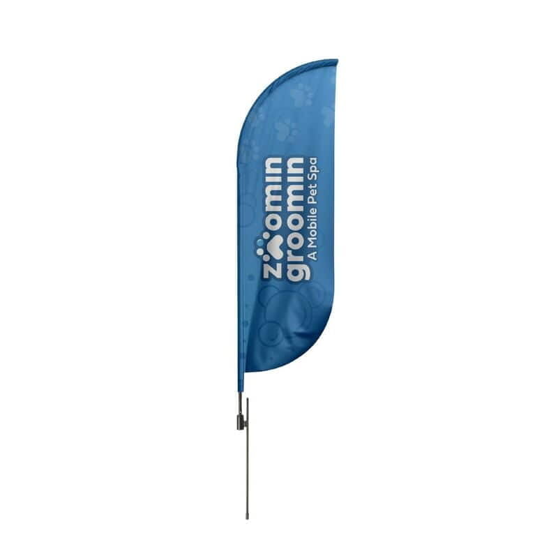 9ft Full Color Feather Flag, Double-Sided 9ft Full Color Feather Flag, Double-Sided