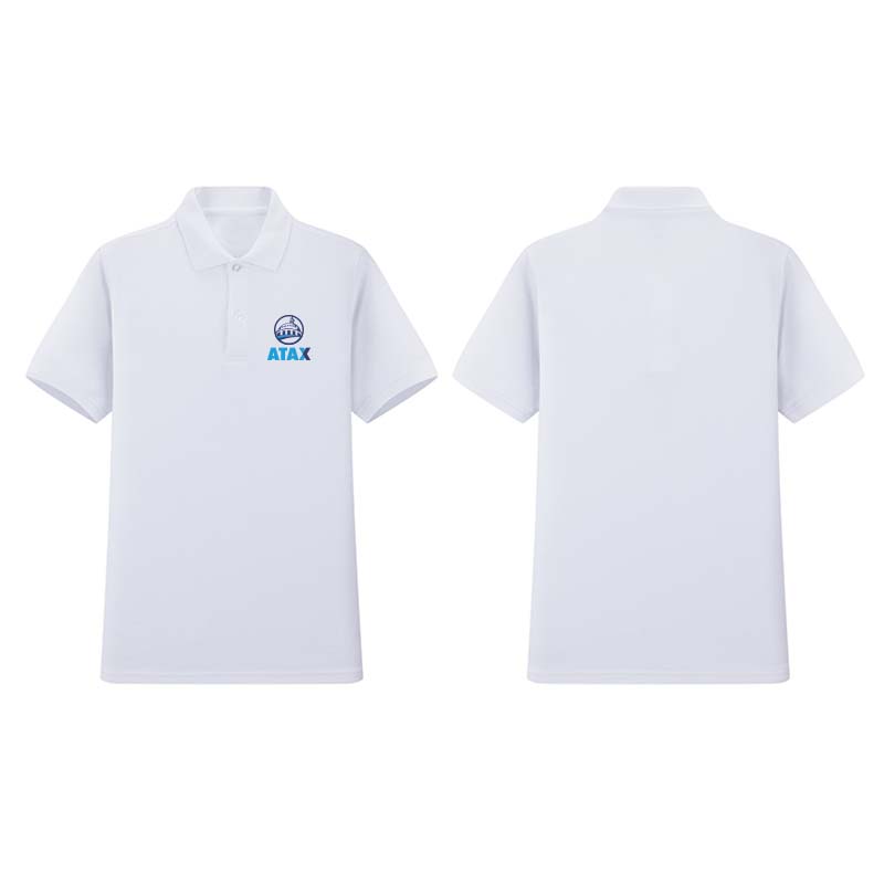 Women's Polo Shirt-Off-Set Print