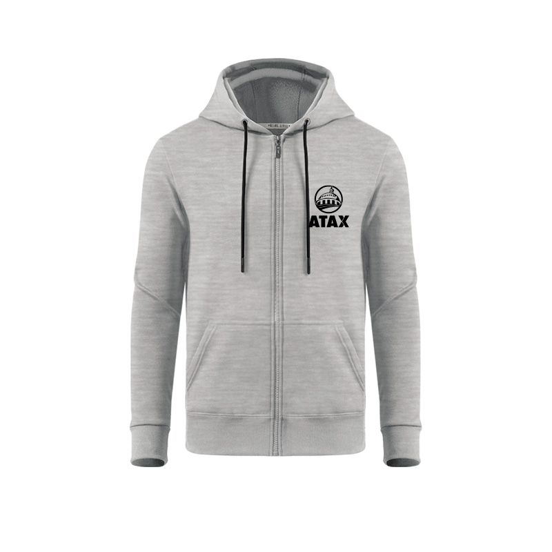 Custom Promo Polar Fleece Zipper Hoodie - Embroidery (1)