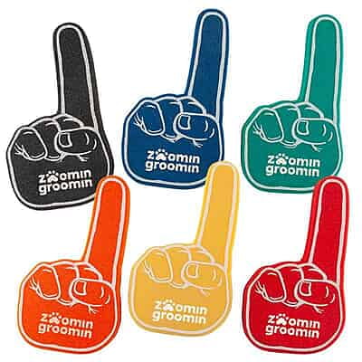 Imprinted 16" Foam Number #1 Hand (Pack of 50)